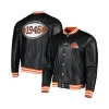 1946 cleveland browns black satin jacket