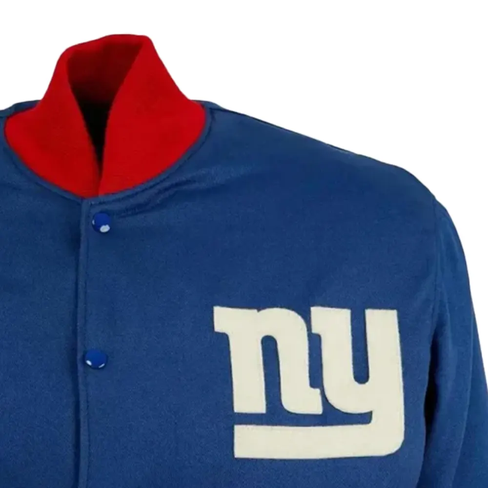 1959 ny giants varsity wool blue jacket