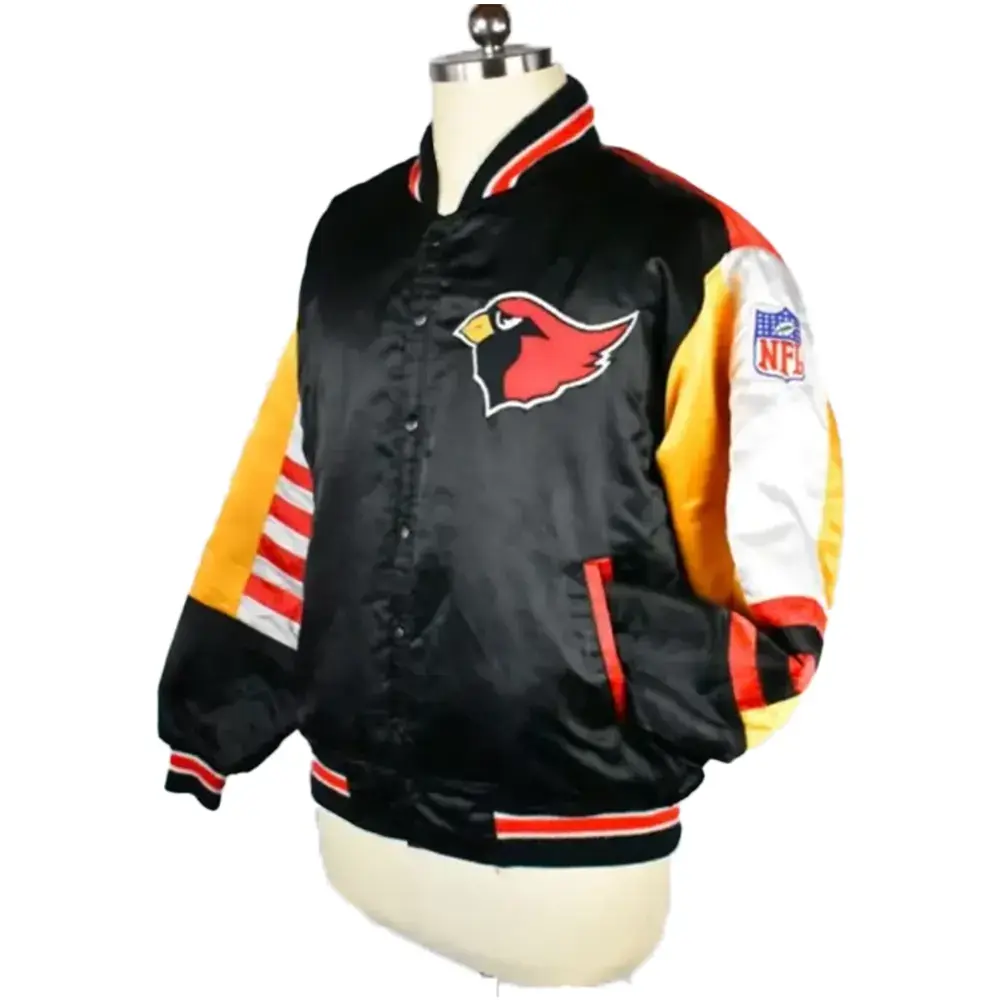 arizona cardinals football varsity jacket