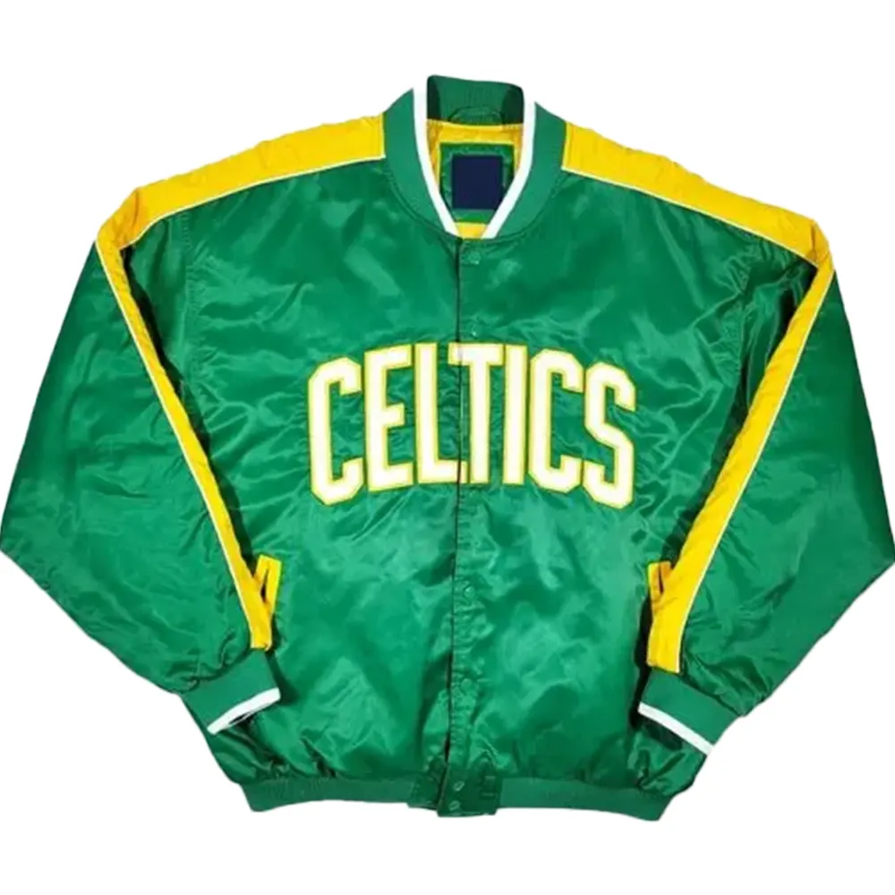 boston celtics warm up jacket