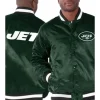 new york jets dark green jacket