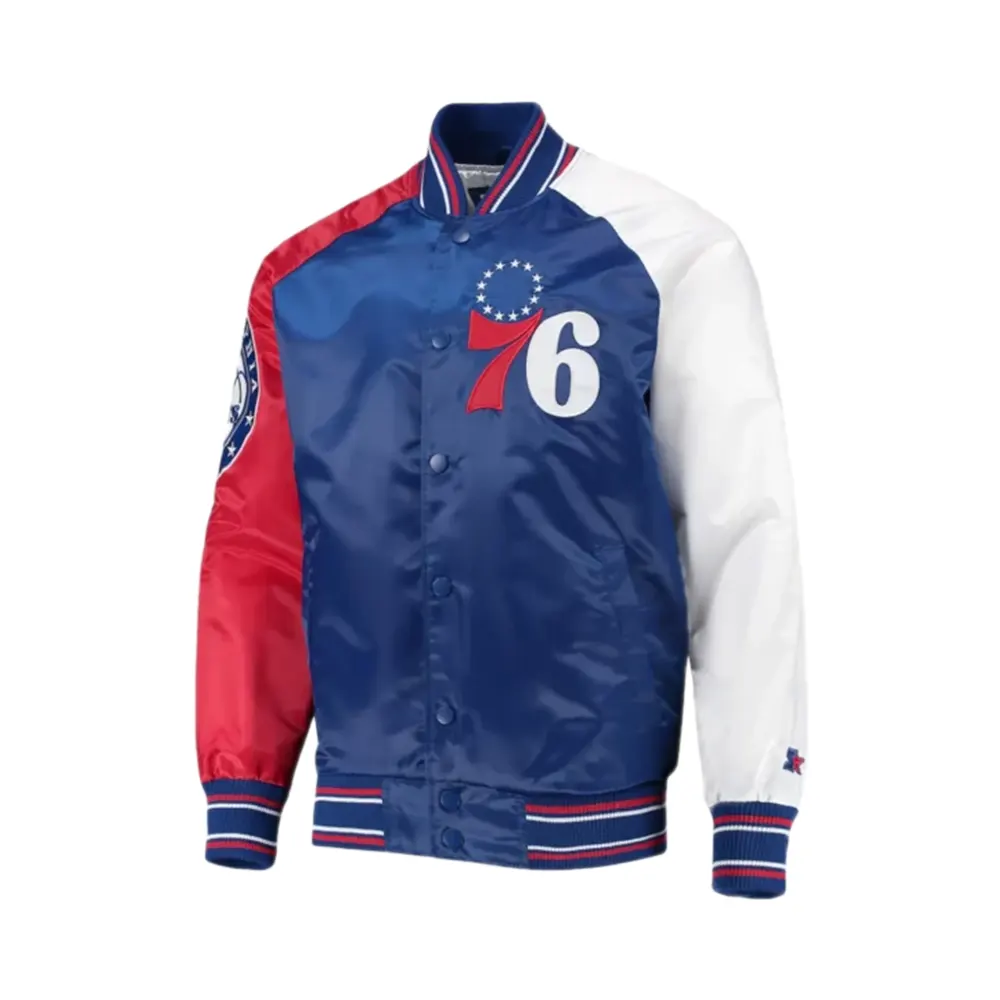philadelphia 76ers reliever jacket