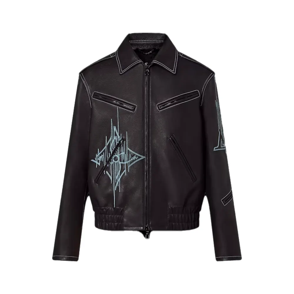louis vuitton frequency chic leather jacket